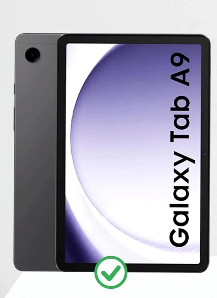 Samsung Galaxy A11Tab 2025, A9 Tab Toughened Glass 2 Pack Anti-Scratch Protector - Image 3 of 4
