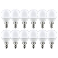 12 x Paulmann LED Leuchtmittel Tropfen 5,5W = 40W E14 matt 470lm warm -> UVP 21€