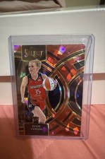 2024 Panini Select WNBA - Premier Level Julie Vanloo #160 Red Ice Prizm (RC)