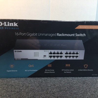 D-Link  DES (DES-1016D) 16-Ports External Switch