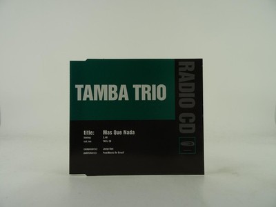 TAMBA TRIO MAS QUE NADA (B72) 1 Track Promo CD Single including Picture Sleeve M