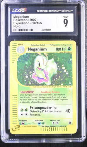 Meganium graded CGC 9 for sale on eBay