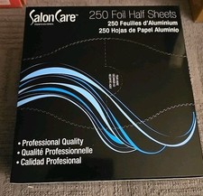 Salon Care Half Cut Foil 250 Count Sheets  (N...