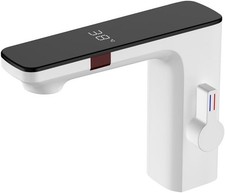 Intelligenter Infrarot Sensor-Waschbecken-Wasserhahn I Weiß