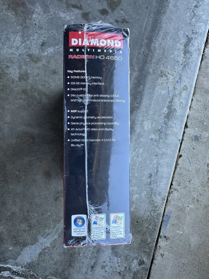 Diamond ATI Radeon HD 4650 3D Graphics Video Card GDDR2 512-SEALED - Image 3 of 4