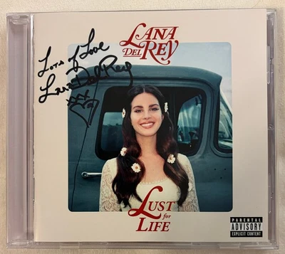 M*e様 Lana Del Rey　直筆サイン入りCD Lana Del Rey Signed Autograph BORN TO DIE Vinyl Record Album LP