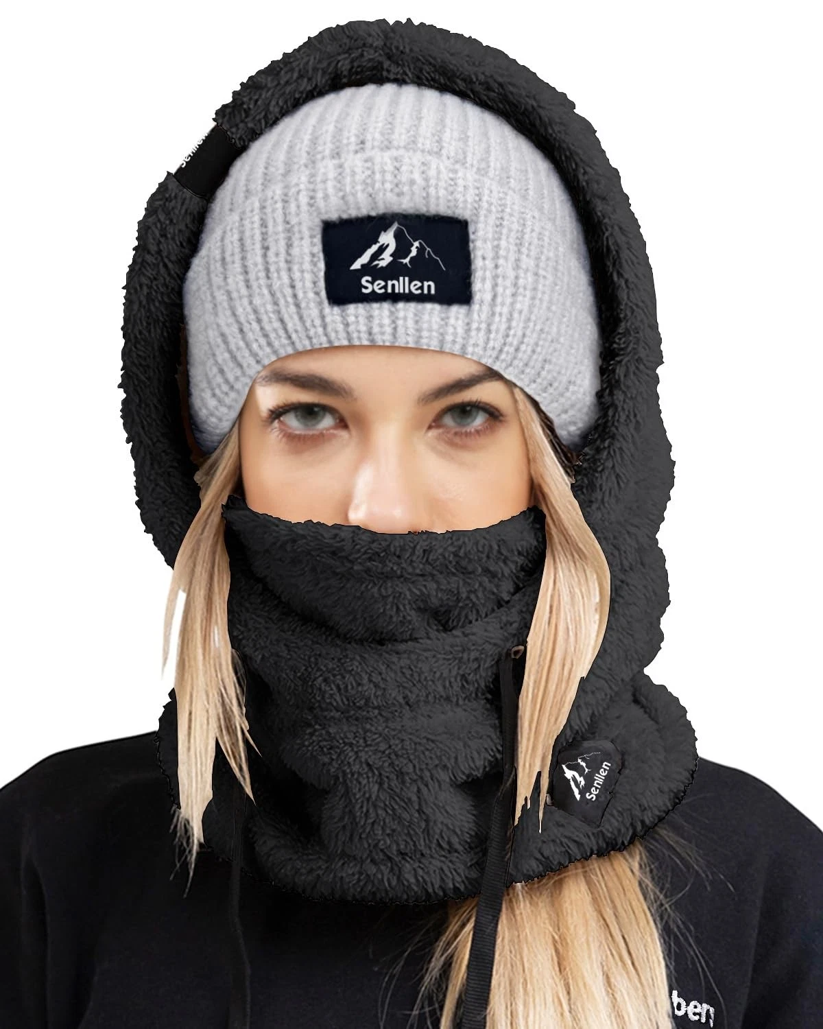 Balaclava Cold Weather Fleece Windproof Ski Mask Winter Breathable Thermal Fa...