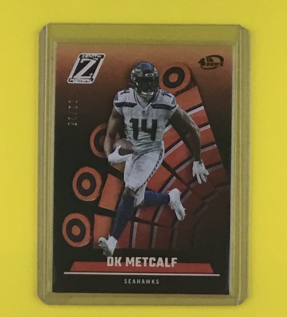 2022 Panini Zenith - DK Metcalf #99 4th Down 02/25 Seahawks