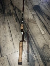 St. Croix Pacemaker 6’6” Casting Rod, Vintage 2-Piece, 5 Guides, Good Condition