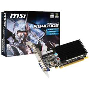 Placa de Vídeo NVIDIA GeForce 8400 GS 1GB DDR3 EVGA (Seminova