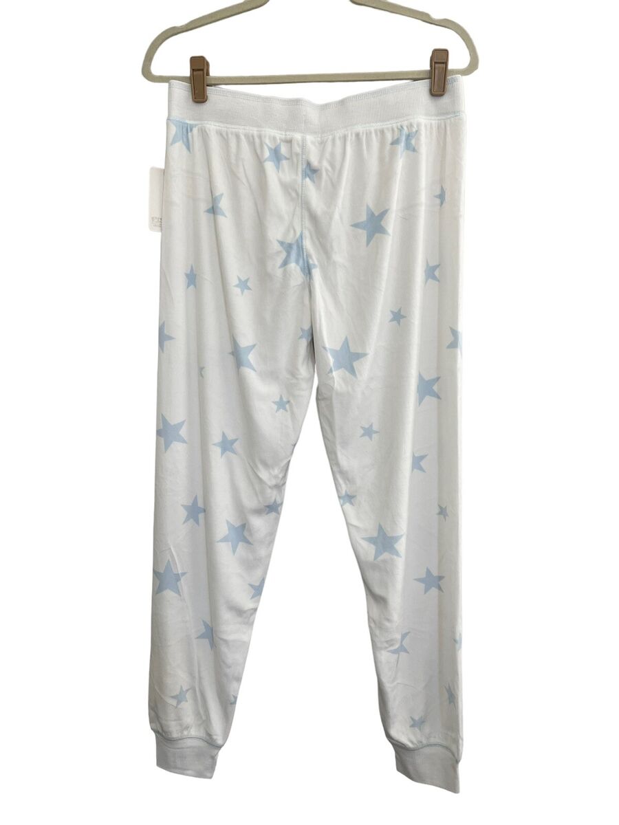NWT PJ Salvage XS Ice Blue STARS Jogger Pajama Lounge Pants NWT PJ Salvage XS Ice Blue STARS Jogger Pajama Lounge Pants