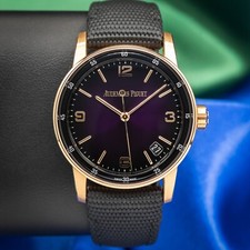 Audemars Piguet Code 11.59 Purple Rose Gold Men's Watch 15210OR.OO.A002KB.02 2