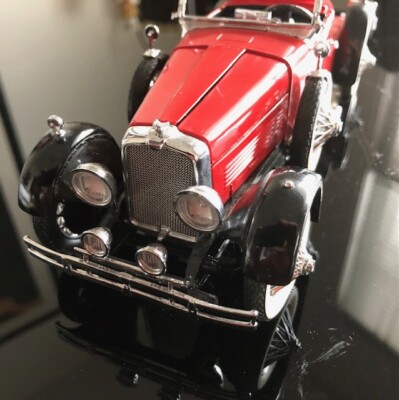 1928 Stutz Blackhawk Boattail Speedster - Franklin Mint Model w