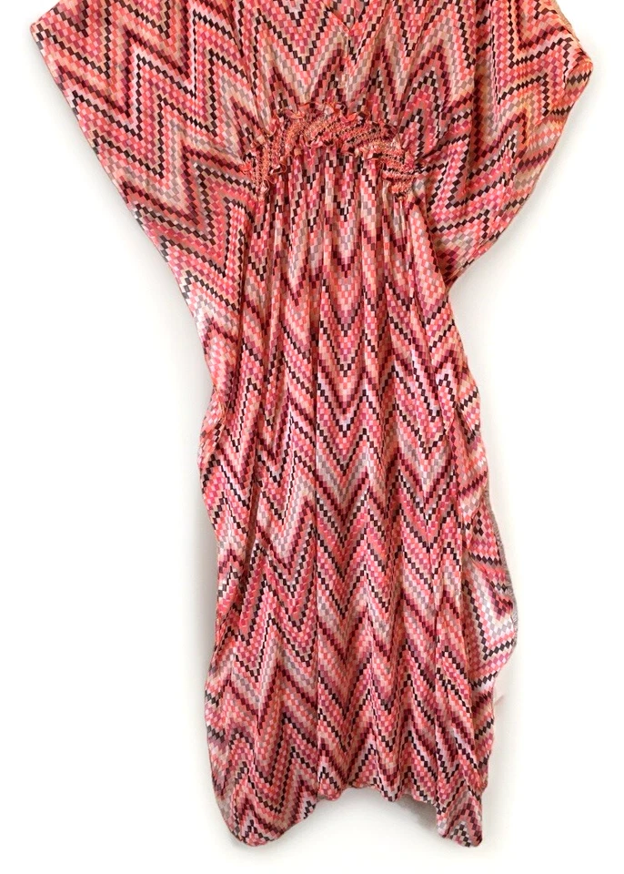 Traje de baño para mujer Steve Madden encubrimiento talla M/L maxi transparente para resort de vacaciones Foto 3 de 4