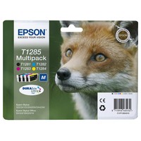 Epson T1285 Multipack M Stylus S22 Tintenpatrone 4 Farben Durabrite Ultra Ink
