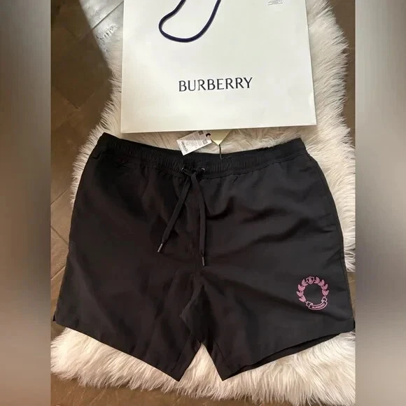 Burberry Men's Black Swim Shorts - Image 2 of 4