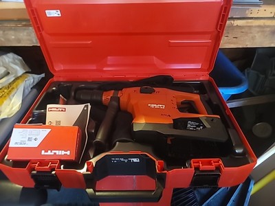 Hilti NURON TE 60-22 Brushless.  SDS Max ATC/AVR Rotary Hammer Drill Set, 2 Batt
