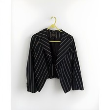 Vivienne Westwood Anglomania Blazer - Blue W/ Brown/white Pinstripes - Worn Once