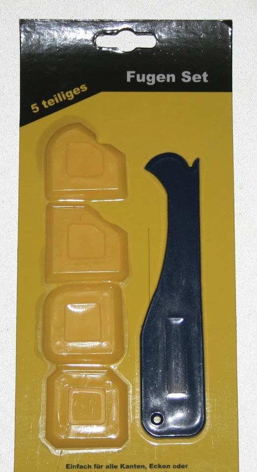 Fugenglätter, Fugenabzieher, Fugenset, Silikonfuge, Fugenspachtel, Glättspachtel - Bild 2 von 2