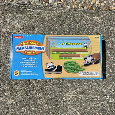 Lakeshore Math Learning Toy Fine Motor Measurement Center Kids STEM  NIP
