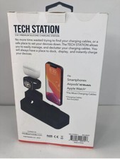 PRIMO 3-in-1 Tech charging station for iPhone, Apple Watch, Airpods