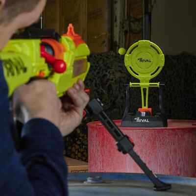NERF Rival Blaster Jupiter XIX-1000 Edge Series with Target and 10