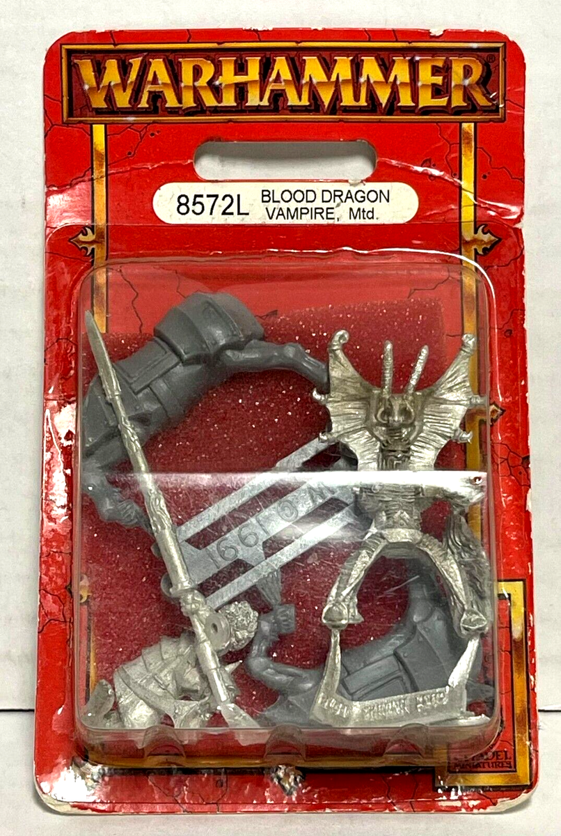 Warhammer Blood Dragon Vampire Mounted #8572L Games Workshop Warhammer Blood Dragon Vampire Mounted #8572L Games Workshop