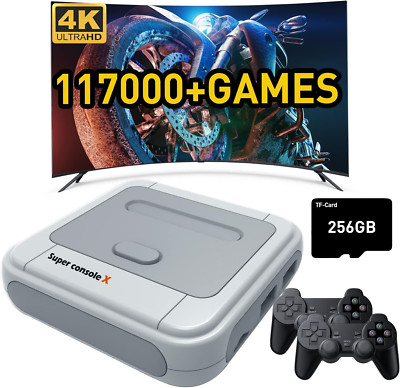 Super Console X Retro Video Game Console Built in 117,000+ Games,Emulator Consol