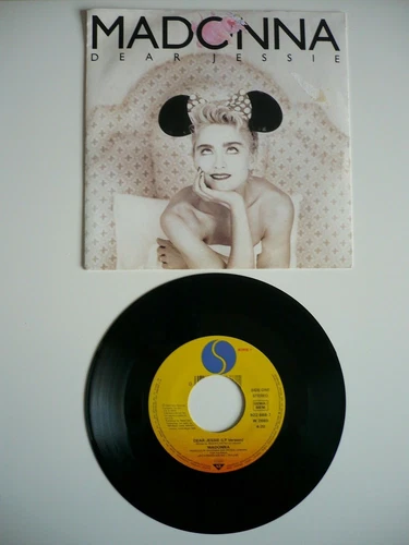 Madonna Dear Jessie 7" Vinyl European 1989 Sire R/S Alsdorf A2x/Bx Single EXC