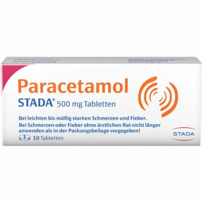 PARACETAMOL STADA 500 mg Tabletten 10 St PZN03366196