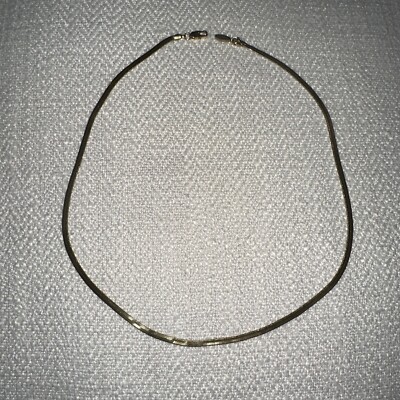 Electric Picks Python 3mm Necklace 20  Length