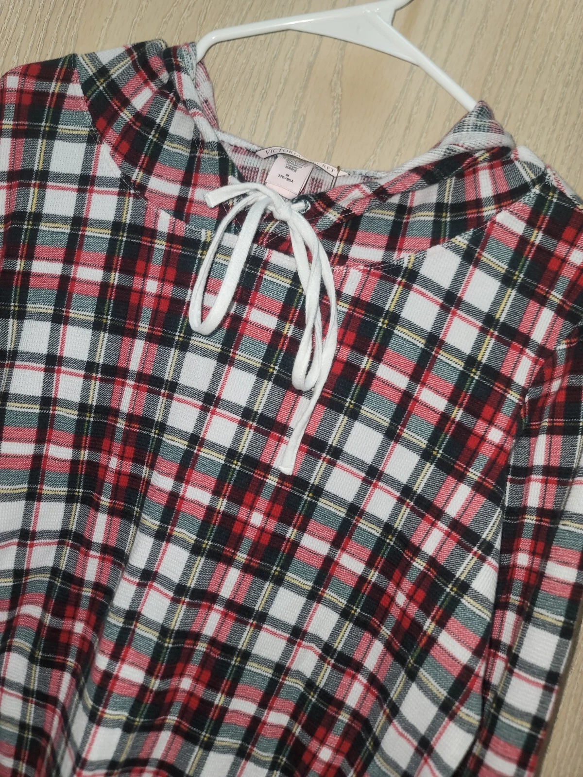 UNDERCOVER Felpa con cappuccio pullover cropped manica lunga Victoria's Secret taglia media nuova senza etichette