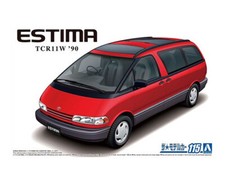 Aoshima 124 Toyota Van Tcr11w Estima Twin Moon Roof Plastic Model Kit Aoshima 124 Toyota Van Tcr11w Estima Twin Moon Roof Plastic Model Kit