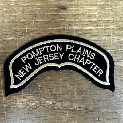 Harley Davidson HOG Pompton Plains New Jersey Chapter Vest 5 x 2'' Patch