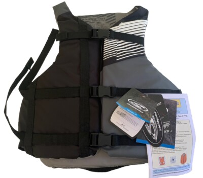 NEW Stohlquist Fit Adult Life Jacket PFD Chest 32''-52'' Adjustable for Mobility
