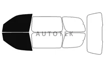 PreCut Film Front Two Door Windows Any Tint Shade For Buick Terraza 2005-2007