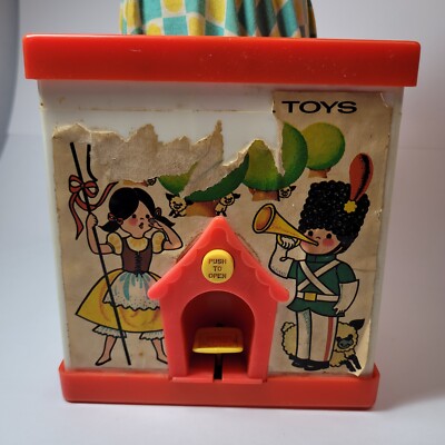 Vintage 1970 Fisher Price Toys Jack In The Box Puppet Toy works see photos | eBay Vintage 1970 Fisher Price Toys Jack In The Box Puppet Toy works see photos | eBay
