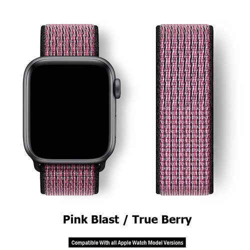 Correa deportiva de nailon 40/44/41/45/42/46/49 mm para Apple Watch 10 9 8 7 6 SE - Imagen 75 de 131