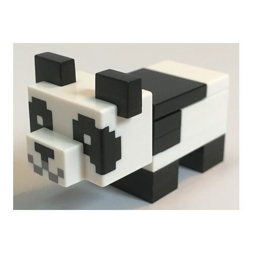 LEGO Minecraft Animal Noir et Blanc Bébé Panda Brique Construit De 21158 - Photo 1 sur 1