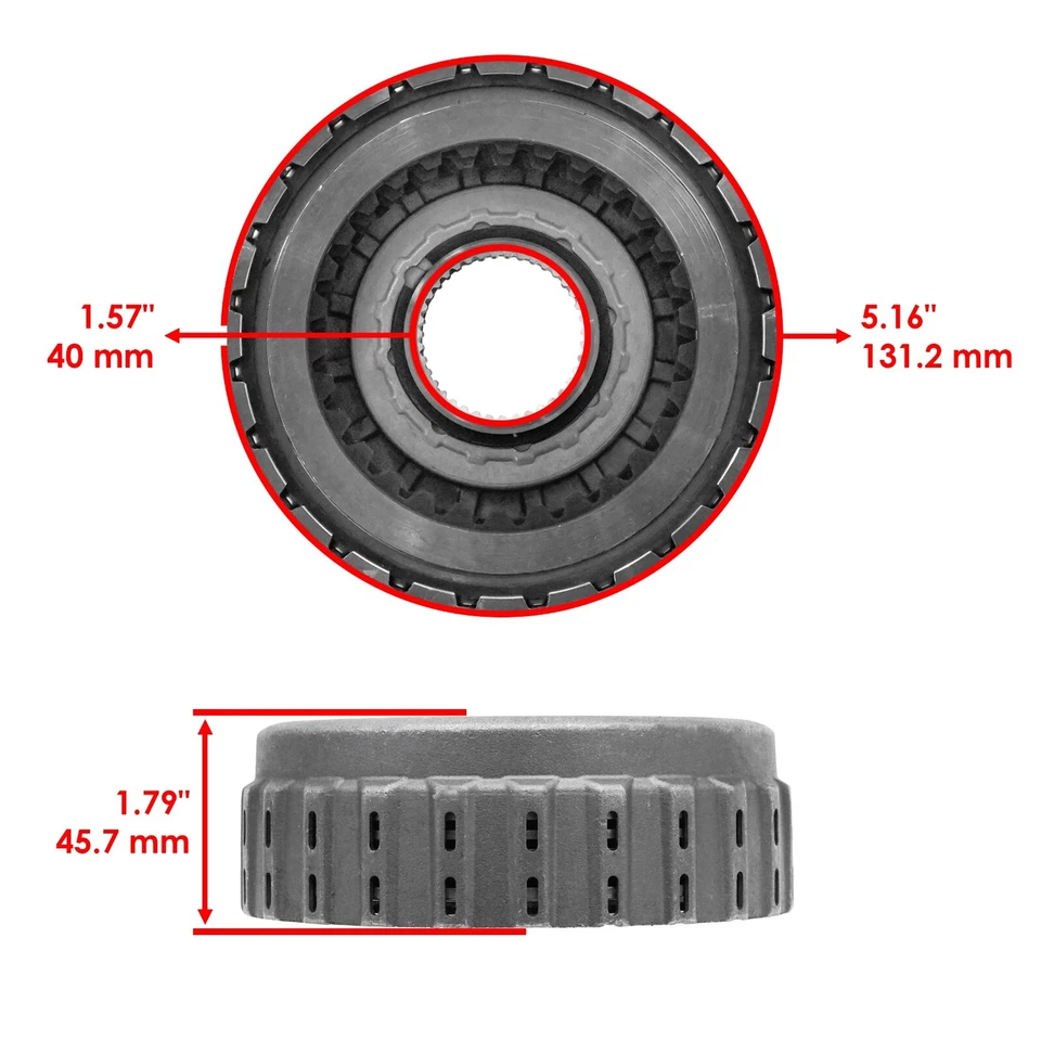 Caltric 22500-HL4-003 Clutch Basket Hub Assembly for Honda Pioneer 1000 SXS1000M - Image 2 of 4