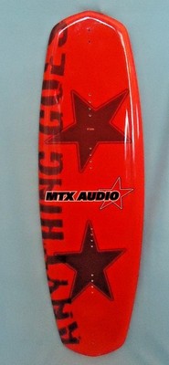 Rare MTX  Audio Promotional Wakeboard - Never Used 