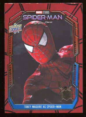 2023 UD Spider-Man NO WAY HOME Blaster Exclusive Red & Blue Foil Ensemble  E-3