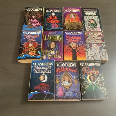 Lot Of 11 Random Mixed V.C. Andrews Gothic Horror Romance Paperback Books