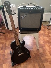 Electric Guitar With Amp