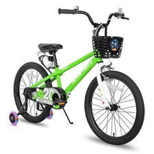 JOYSTAR Kids Bike 18 20 Inch Boy bike Age 5-13 Year old Luminous Training Wheels