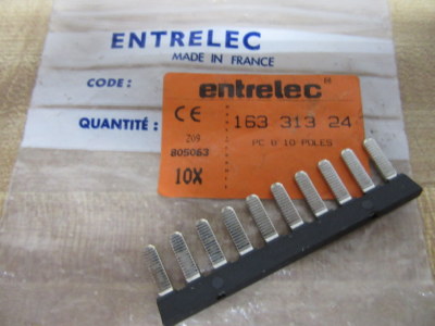 Entrelec 163 313 24 Jumper 16331324 (Pack of 10)