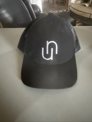 UN Brand Baseball Hat Strapback Cap Black