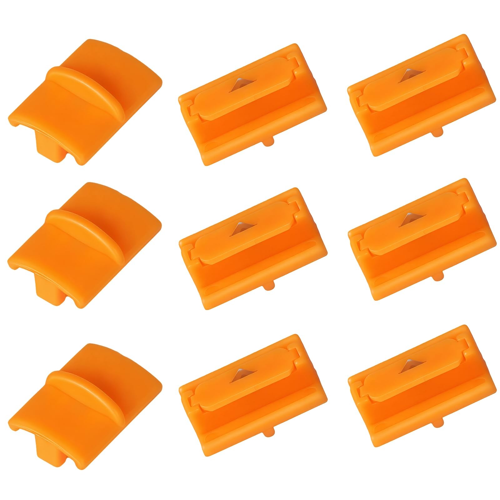 9-Pack 157400-1001 Titanium TripleTrack Blades Replacement f