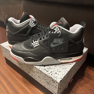 (訳あり) Nike Air Jordan 4 Retro \"Bred\" 訳あり) Nike Air Jordan 4 Retro Bred