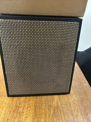 Valcom V-1022C Wall Speaker Walnut Light Brown Open-Weave Grille